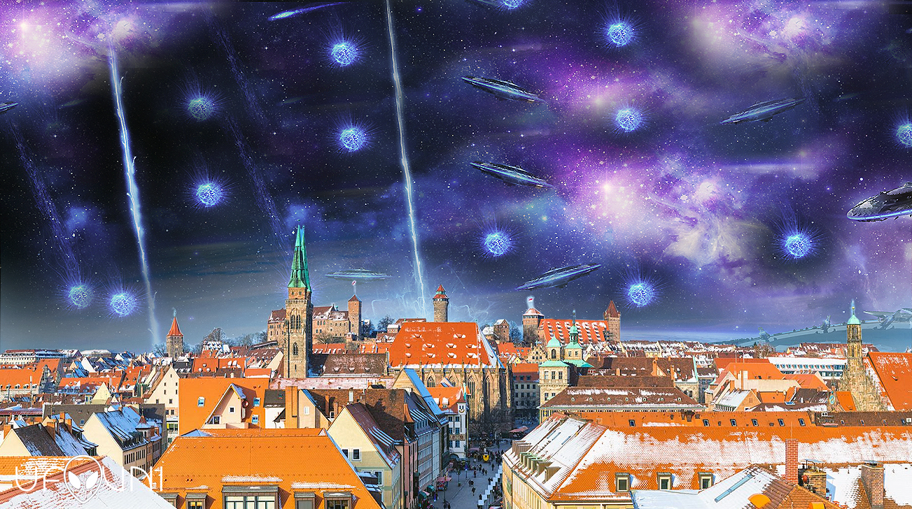 Nuremberg: Batalla de extraterrestres en el cielo sobre una ciudad alemana en 1561