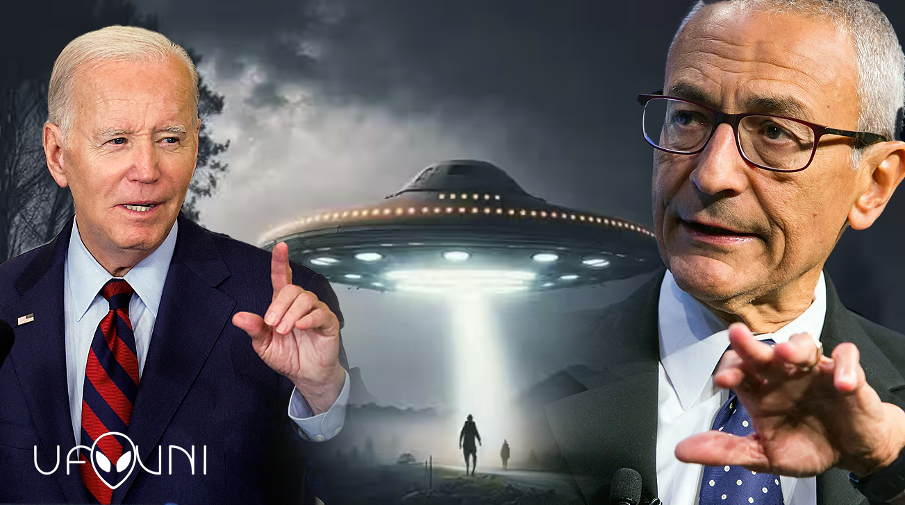 Biden y Podesta: Hay video de 9 minutos reuniéndose con extraterrestres